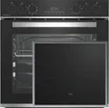 Produktbild: Beko Einbau Herd Set BBUS13320XE + Teleskopauszug Glaskeramik Kochfeld  B Ware