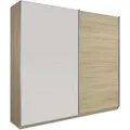 Produktbild: Schwebetürenschrank - alpinweiß-Sonoma Eiche - 271 cm