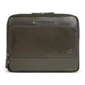 Produktbild: Piquadro Philip Umhängetasche Leder 27 cm oliv TAS050444