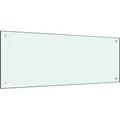 Produktbild: Küchenrückwand Weiß 100x40 cm Hartglas Vidaxl
