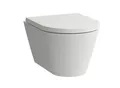 Produktbild: LAUFEN Kartell Wand-Tiefspül-WC H8203337570001 weiß matt, spülrandlos, Form innen rund