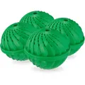 Produktbild: Relaxdays Waschball, 4er Set, Waschkugel für Waschmaschine, ökologisch, hautfreundlich, Waschen ohne Waschmittel, grün