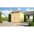 Produktbild: Weka Holz-Gartenhaus Weka Gartenhaus 264 Pultdach Unbehandelt 249 cm