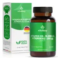 Produktbild: Vitabay Vitamin D3 10000 I.E. + K2 200 mcg Depot Tabletten