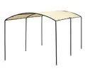 Produktbild: ShelterLogic Monarc Vordach, Sandstein, 2,7 x 4,9 m