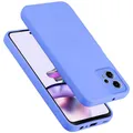 Produktbild: Cadorabo Hülle kompatibel mit Motorola Moto G13 / G23 Hülle Silikon Handyhülle für Moto G13 / G23 Case aus flüssigem Silikon- Kratzfeste und stoßfeste dünne TPU Schutzhülle - Liquid HELL LILA