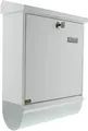 Produktbild: Burg Wächter 32670 Comfort-Set 91300 W Briefkasten Stahlblech Weiß Schlüsselschl