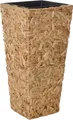 Produktbild: VIVANNO Pflanzkübel Blumenkübel Pflanzgefäß Wasserhyazinthe Natur Wild - 80 x 38x 38 cm