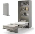 Produktbild: yourhouse24 Schrankbett Bed Concept Wandklappbett Vertikal Gästebett Grau 90/120/140/160/180cm