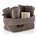 Produktbild: Blomus Häkelkorb Tela Large, Körbchen, Ablage, Bad Organizer, Textil, taupe