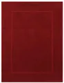 Produktbild: Betz Badvorleger Premium 50×70 cm – Badematte aus 100% Baumwolle (ca. 650 g/m²), saugstark & pflegeleicht, waschbar bis 60 °C, trocknergeeignet – beidseitig nutzbar Farbe dunkelrot