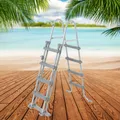 Produktbild: Bestway Sicherheitsleiter Poolleiter Pool Einstieg Leiter Treppe 122cm 58331