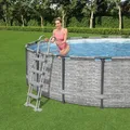 Produktbild: Bestway Flowclear 4-stufige Sicherheitsleiter 122 cm