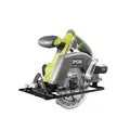 Produktbild: RYOBI 18 V ONE+ Akku-Handkreissäge R18CSP-0, 150 mm Sägeblatt, werkzeuglose Einstellung, präzise Schnitte, Tiefeneinstellung, ohne Akku & Ladegerät