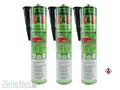 Produktbild: 3x 310 ml PETEC K&D Karosseriekleber Dichtmasse schwarz 94730