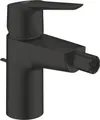 Produktbild: Grohe QuickFix Start - Bidetarmatur mit Ablauf, schwarz matt