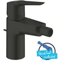 Produktbild: Quickfix Start - Bidetarmatur Mit Ablauf, Schwarz Matt 325602432 - Grohe