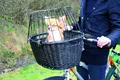 Produktbild: Fahrradkorb mit Gitter 50 × 41 × 35 cm bis 8 kg Hundekorb Fahrrad Hund