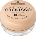 Produktbild: essence cosmetics soft touch mousse make-up, Make Up, Foundation, Nr. 13 matt porcelain, nude, für Mischhaut, weichzeichnend, mattierend, matt, natürlich, vegan, ohne Parfüm, ohne Alkohol (16g)