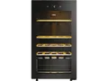 Produktbild: HAIER HWS34GGH1 50 SERIE 3 Weinklimaschrank (90 l EEK G, Glas Schwarz)