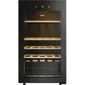 Produktbild: HAIER HWS34GGH1 50 SERIE 3 Weinklimaschrank (90 l EEK G, Glas Schwarz)