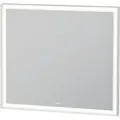 Produktbild: Duravit LED-Lichtspiegel Sensor weiß L-Cube 80x70x6,7cm, 24W, w m, Sen., Dimm., wd - Weiß