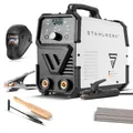 Produktbild: STAHLWERK Elektroden-Schweißgerät ARC 200 Puls Pro – Vollausstattung – Schweißen ohne Schutzgas, MMA, E-Hand, Lift-TIG Inverter mit 200 A, Hot Start, Arc Force, Antistick, IGBT, Pulsfunktion