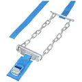 Produktbild: Schneekette Anfahrhilfe Massive Reifenkette Spikes Schnee Eis Reifen PKW Auto 5mm starke Kette sehr robust