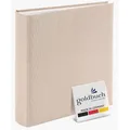 Produktbild: GOLDBUCH Fotoalbum Summertime 100 weiße Seiten mit Trennblättern 30x31x6cm Beige