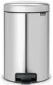 Produktbild: Brabantia Mülleimer NewIcon Treteimer, 12L, sanft schließender Deckel, mit leichter Pedalbedienung