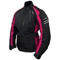 Produktbild: roleff Motorradjacke RO982 Damenjacke - pink -wasserdicht, atmungsaktiv & mit Protektoren auch in großen Größen, in verschiedenen Farben erhältlich schwarz 5XL