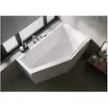 Produktbild: Geta Badewanne, Asymmetrisch, Version Rechts, - Riho