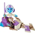 Produktbild: Hasbro Lys Solay Figur & Speeder Bike, Skala: 10 cm, Action-Figur & Fahrzeug, Star Wars Spielzeug (F80125X0)
