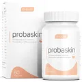 Produktbild: Nupure® Probaskin, Gesichtspflege von Innen, Mit 6 Speziellen Bakterienkulturen mit Biotin, Mangan, Vitamin A, Skincare Produkte, 2-Kapsel-System, 60 Kapseln