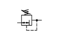 Produktbild: RIEGLER Druckregler Riegler Druckregler »GA-mini«, inkl. Manometer, BG 200, G1/8, 0,5 - 9