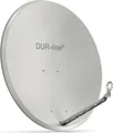 Produktbild: DUR-line Select 85/90cm Satellitenschüssel Alu hellgrau