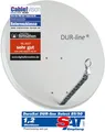 Produktbild: DUR-line Select 85/90 Hellgrau - Alu Sat-Antenne Schüssel Spiegel Parabolantenne