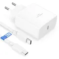 Produktbild: 45W USB C Ladegerät mit Schnellladekabel für Samsung Galaxy S25/S24 Ultra/S23...