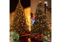 Produktbild: Salcar LED-Lichterkette LED Weihnachtsbaum Lichterkette – Warmweiß & Bunt umschaltbar, 3m 350 LED 9 Modi mit 10 Girlanden für 210cm - 350cm Tannenbaum