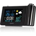 Produktbild: Kienzle Funk-Wetterstation mit Projektion Schwarz