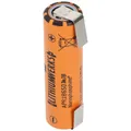 Produktbild: Lithiumwerks Lithium Werks APR18650M1B 1200mAh 3,2V - 3,3V LiFePo4 Akku mit Lötfahne U-Form
