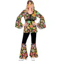 Produktbild: W WIDMANN MILANO Party Fashion - Kostüm 60er Jahre Hippie Style, Reggae, Flower Power, Disco Fever, Schlagermove