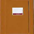 Produktbild: BRUNNEN Hefthülle A4 orange Folie mit Schild 104052440