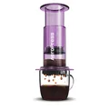 Produktbild: Clear Violette Kaffeepresse – 3-in-1 Kaffeemaschine kombiniert French Press &...