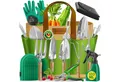 Produktbild: KESSER Gartenpflege-Set Gartenwerkzeug Set 10-teilig Gartengeräte mit ergonomischen Holzgriff, Handschaufel, Handgabel, Unkrautstecher, Handkelle, Handharke & Schere