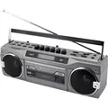 Produktbild: soundmaster  Retro Kassettenrecorder mit Radio DAB+, FM Kassette, DAB+, UKW, ...