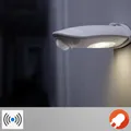 Produktbild: OSRAM LED Außenwandleuchte Door in Silber mit Sensor IP54 4000K neutralweißes Li