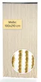 Produktbild: Kobolo Türvorhang COFFEE Holzperlen braun 50 Stränge 100x210cm (1 St), Ösen, halbtransparent