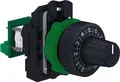 Produktbild: Schneider Electric XB5, Cermet, D 6 mm shaft, IP66, IK03, 48 g, 59 g