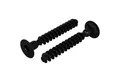 Produktbild: vidaXL Steckkappen-Schraube 2 pcs Schwarz M5 x 40 mm Eisen, (2 St)